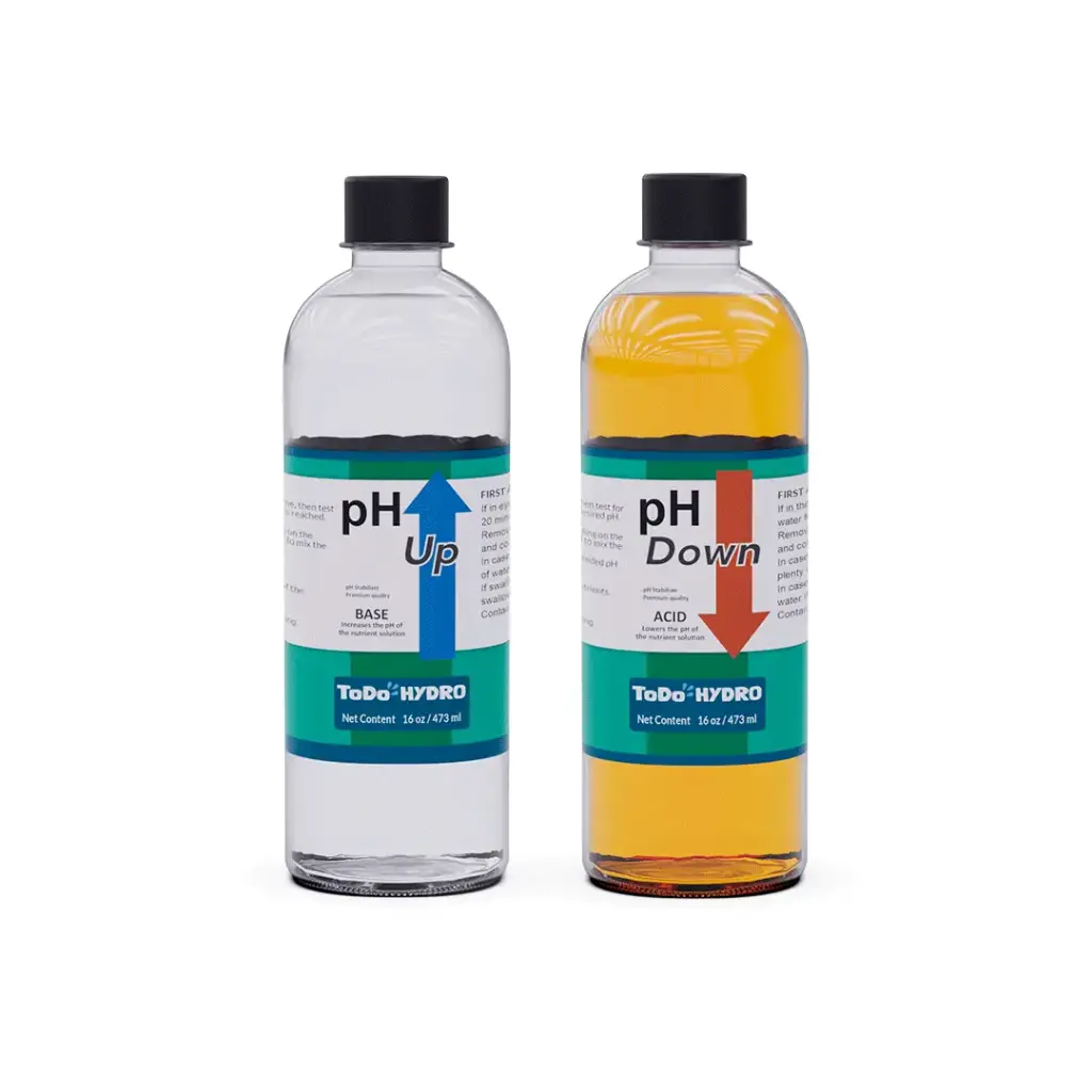 Kit Reguladores de pH para cima e baixo (pH mais e pH menos) (300ml)