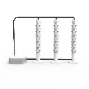 Kit hidropônico N20 Torre 150 plantas Expansível, jardim completo com nutrientes, sementes e acessórios