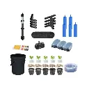 Grow Pot RDWC 20L Kit Sistema hidropônico de 6 baldes com bombas de ar, potes mesh e reservatório de água