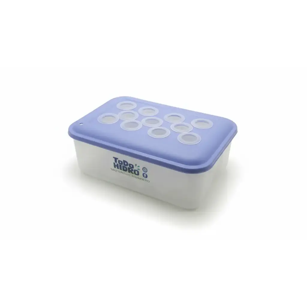Clonador Hidropônico DWC para 11 Estacas Cloner (branco)