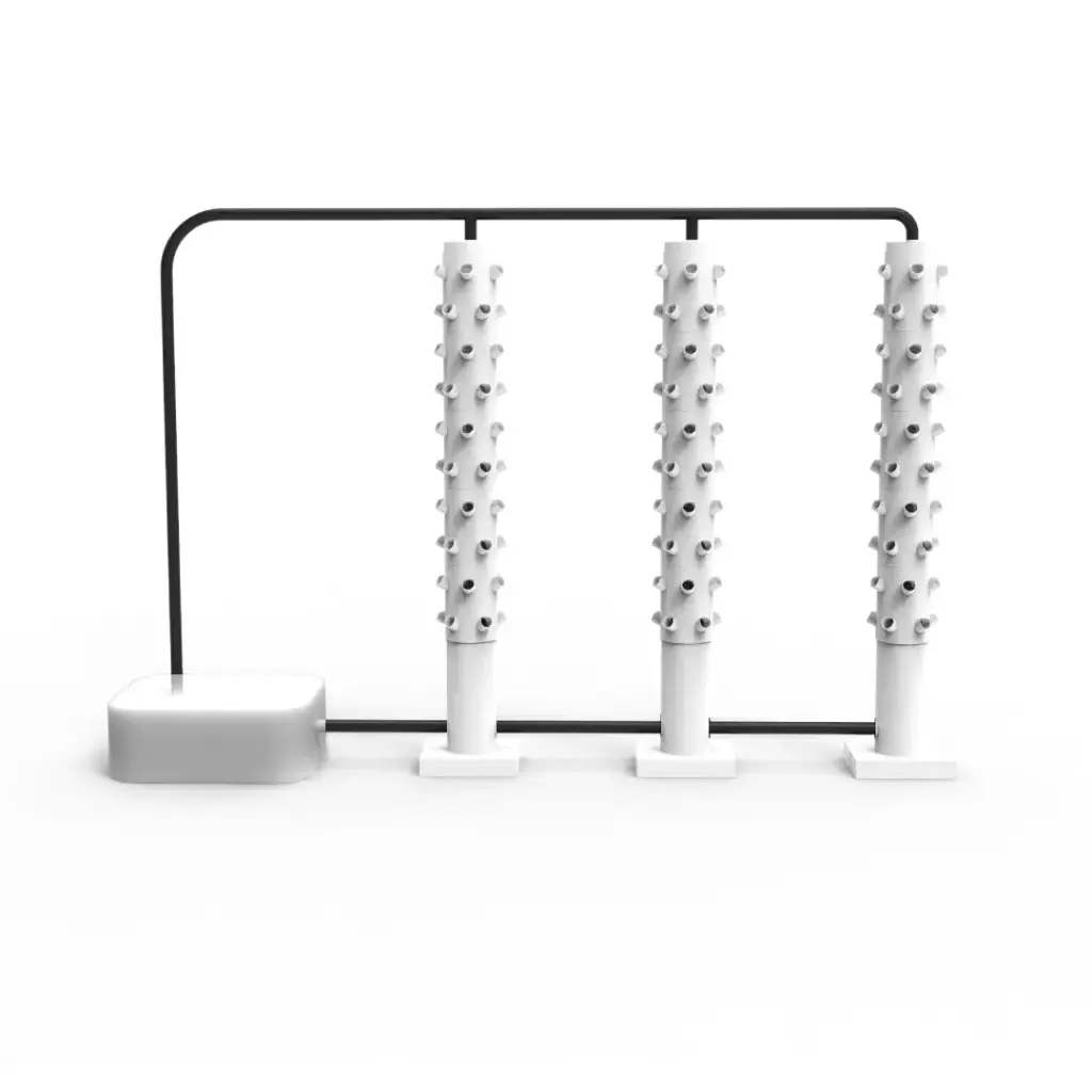 Kit Hidropônico N20 Sistema Torre para 150 plantas, Jardim Expansível  com Nutrientes, Sementes e Acessórios