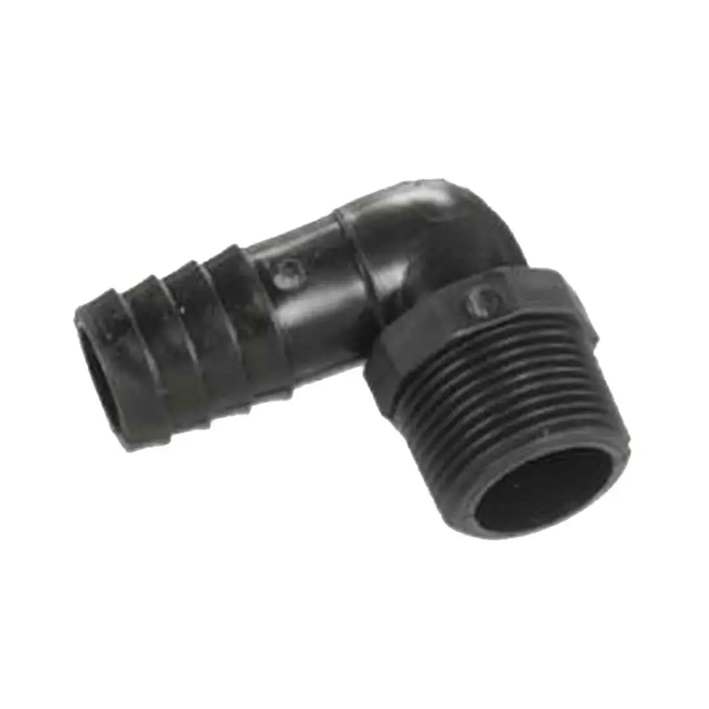 Cotovelo com rosca macho de 1/2”