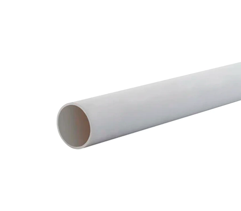 Tubo de água plástico rígido 2" (50mm) 1 metro