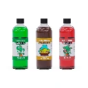 Tri-Pack ou Linha Mix (GroMix + MicraMisture + BloMix), fertilizante profissional para o cultivo intensivo de flores e árvores frutíferas.