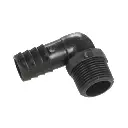 Cotovelo com rosca macho de 1/2”
