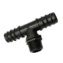 Conector tipo T com rosca macho 3/4”